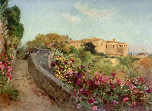 Convent of the Capuccini from Villa Politi, Syracuse, Sicily Convent of the Capuccini from Villa Politi, Syracuse, Sicily