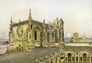 Roman Catholic History Prints: The Convent of Christ -Thomar