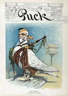 Andrew Carnegie Cartoon Prints: Coo, mon