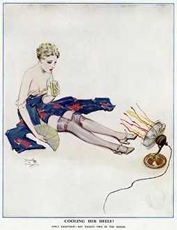 Cooling Her Heels! By Dorothy M. Morgan Cooling Her Heels! By Dorothy M. Morgan