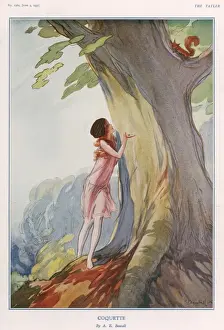 Colour Print of Coquette by Alfred Bestall