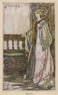 Cordelia in King Lear Print, 1909