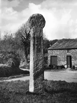 England Village Scenes Prints: Cornish Cross