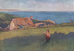Historic Cornwall Images Prints: Cornwall / Mounts Bay 1909