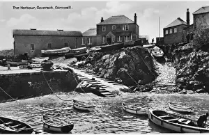 Historical Cornwall Images Prints: Cornwall scene - Coverack