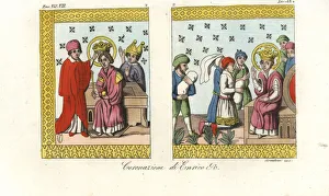 Coronation of King Eric the Saint of Sweden Coronation of King Eric the Saint of Sweden