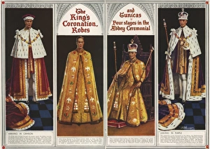 Coronation of King George VI, robes, regalia and vestments Coronation of King George VI, robes, regalia and vestments