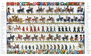 Queen Elizabeth II Coronation Day Prints: Coronation Procession, 1953