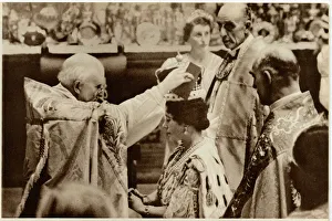 Coronation, receiving the Crown of glory 1937 Coronation, receiving the Crown of glory 1937