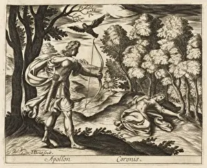 Classical Mythological Art Prints: Coronis (Ma Aesculapius)