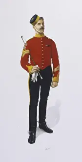 British Military Uniform Prints: Corporal - 3rd Dragoon Guards