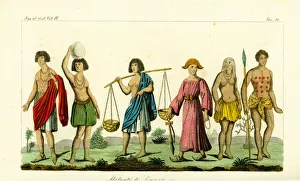 Costume of the inhabitants of Sennar, Sudan Costume of the inhabitants of Sennar, Sudan