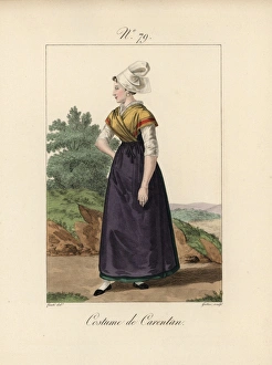 Costume of a servant of Carentan The papillon Costume of a servant of Carentan The papillon