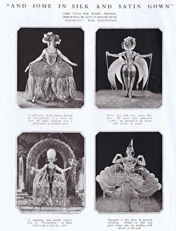 Four costumes designed by Natacha Rambova for Forbidden Frui Four costumes designed by Natacha Rambova for Forbidden Frui