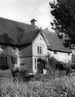 Village Life In The Cotswolds Prints: Cotswold Thatch