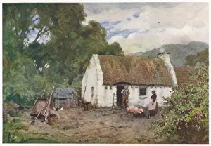 Rural Ireland Photography Prints: Cottage in Co. Donegal