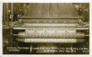 Cotton Clothmaking at Roe Lee Mill Print, Blackburn England