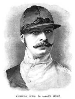 Sportsman Portrait Prints: Count Kinsky