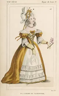 French Royal Mistress Prints: Countess of Barry