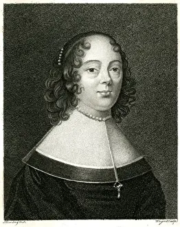 Historical Female Figures UK Prints: Countess of Derby