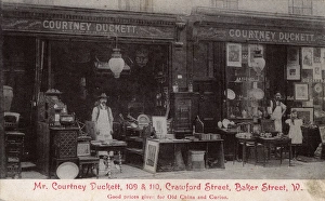 Courtney Duckett antique shop, Crawford Street, London W Courtney Duckett antique shop, Crawford Street, London W