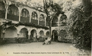 Courtyard of the Abziza Farm. Beni-mered, Algeria Courtyard of the Abziza Farm. Beni-mered, Algeria