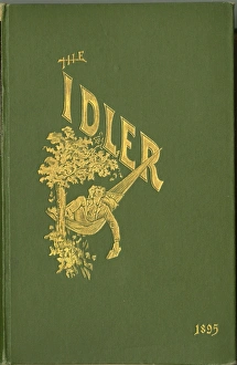 Cover - bound volume of The Idler magazine Cover - bound volume of The Idler magazine