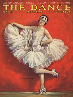 Cover of Dance Magazine, November 1928 Cover of Dance Magazine, November 1928