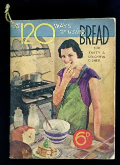 Cover design, Over 120 Ways of Using Bread Cover design, Over 120 Ways of Using Bread