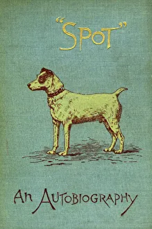 Cover design by Cecil Aldin, Spot, An Autobiography Cover design by Cecil Aldin, Spot, An Autobiography