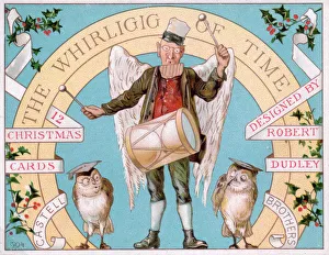 Cover design, Christmas cards, Whirligig of Time Cover design, Christmas cards, Whirligig of Time