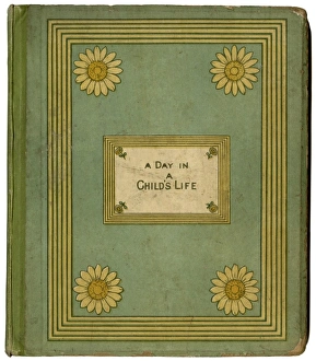 Cover design, A Day in a Childs Life, Kate Greenaway Cover design, A Day in a Childs Life, Kate Greenaway