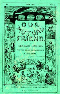 Cover design, Our Mutual Friend by Charles Dickens Cover design, Our Mutual Friend by Charles Dickens