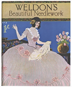 Cover design, Weldons Beautiful Needlework Cover design, Weldons Beautiful Needlework