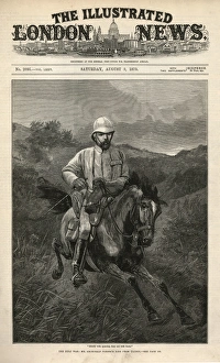 Cover of ILN 9th August 1879, Archibald Forbes Cover of ILN 9th August 1879, Archibald Forbes