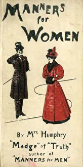 Front cover of Manners for Women By Mrs Humphry Front cover of Manners for Women By Mrs Humphry