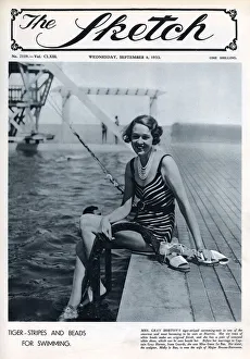 Front cover, Mrs Gray Horton, Tiger-Stripes and Beads Front cover, Mrs Gray Horton, Tiger-Stripes and Beads
