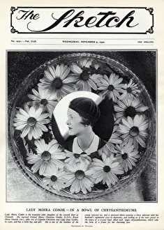 Front cover portrait, Lady Moira Combe Front cover portrait, Lady Moira Combe
