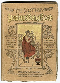 Front cover, The Scottish Students Song Book Front cover, The Scottish Students Song Book
