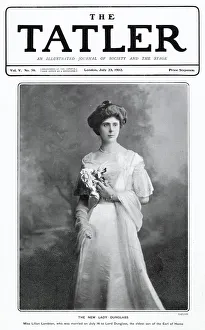 Front cover of The Tatler featuring a photograph of Lilian Lambton Front cover of The Tatler featuring a photograph of Lilian Lambton