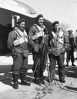 The crew of English Electric Canberra B2 WD932 The crew of English Electric Canberra B2 WD932
