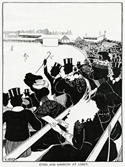 Cricket at Eton and Harrow at Lords 1907 Cricket at Eton and Harrow at Lords 1907