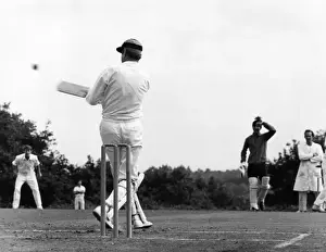 Historical Sport Images Prints: Cricket Match