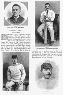 Historical Cricket Images Prints: Cricket Robert Abel