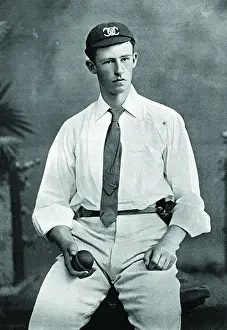 Lancashire Cricketer Print
