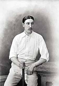 Cricket History Prints: Cricketer, Brain