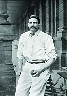Australian Sports History Prints: Cricketer, Bruce