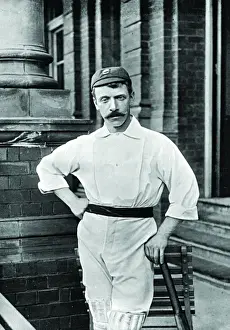 Cricket History Prints: Cricketer, Burns