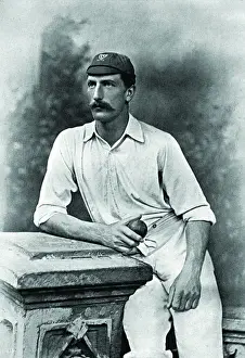 Historical Cricket Players Prints: Cricketer, C. A. Smith