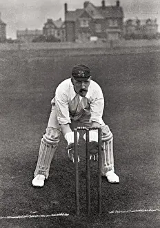 Lancashire Cricketer Prints: Cricketer, C. Smith
